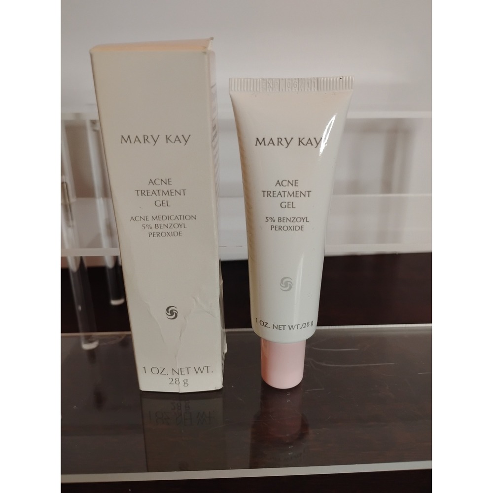 Mary Kay Acne Treatment Gel 5% Benzoyl Peroxide Medication 1 oz 28g New in Box